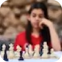 Girl Image with chess